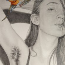 Mi Proyecto del curso: Retrato realista con lápiz de grafito. Artes plásticas, Desenho a lápis, e Desenho de retrato projeto de Karin Haltenhof - 29.12.2020