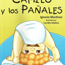Camilo y los pañales. Traditional illustration, Digital Illustration, and Children's Illustration project by Lourdes Medina - 03.01.2016