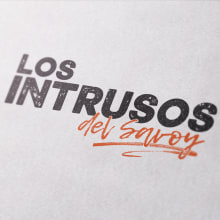 Logotipo LOS INTRUSOS DEL SAVOY. Un proyecto de Br, ing e Identidad, Diseño gráfico, Lettering y Diseño de logotipos de PATRICIA SINOBAS - 30.12.2020