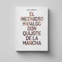 Don Quijote de la Mancha. Design editorial, e Design gráfico projeto de Raquel Martos Jover - 30.12.2020