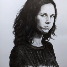My project in Realistic Portrait with Graphite Pencil course. Un proyecto de Bellas Artes y Dibujo a lápiz de Mauro Morittu - 31.12.2020