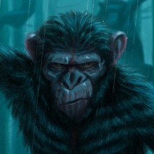 Dawn of the Planet of the Apes. Traditional illustration, and Digital Illustration project by Elysa Castro - 01.02.2021