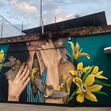 Últimos murales 2020. Arte urbana projeto de ZELVA Uno - 03.01.2021