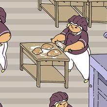 Obrador de pan. Un proyecto de Ilustración tradicional de Ángela Curro - 04.01.2021