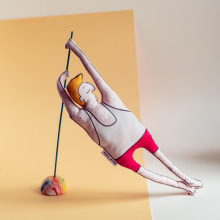 Movement. Character Design, Arts, Crafts, Product Design, To, Design, Product Photograph, Sewing, 3D Character Design, Art To, and s project by Maria Mandea - 12.05.2020
