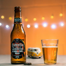 Anuncio HomeMade de Cerveza Estrella Galicia. Iluminação fotográfica, e Fotografia publicitária projeto de Salvador Costas - 06.01.2021