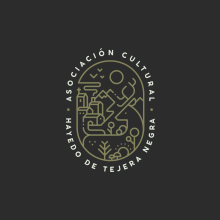Logo Asociación Cultural Hayedo de Tejera Negra. Un proyecto de Br, ing e Identidad y Diseño de logotipos de Jorge González Molinero - 07.01.2021