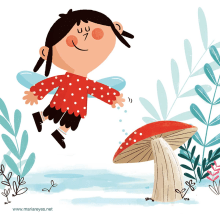 Fairy tales. Children's Illustration project by María Reyes Guijarro - 01.10.2021