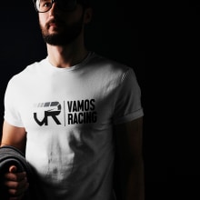 Vamos Racing. Logo Design project by Milagros Serrano Semidey - 01.12.2021