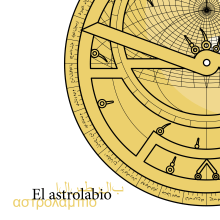El astrolabio. Un proyecto de Diseño gráfico, Infografía, Ilustración vectorial e Ilustración digital de Jon Iparraguirre Martínez - 13.01.2021