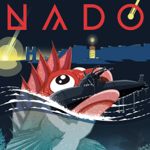 Ilustración para restaurante Nado, Coruña. Traditional illustration project by Carmiña Burana - 01.13.2021