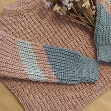 O meu 1° projecto em croché: Camisola. Design, Bordado, Costura, Instagram, DIY, e Crochê projeto de Marta Costa - 15.01.2021
