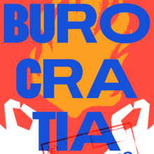 POSTER — Burocratia (Microteatro). Art Direction, Vector Illustration, and Creativit project by Sara Marques - 02.26.2020