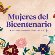 Mujeres del Bicentenario - Concierto Sinfónico Coral. Un proyecto de Ilustración tradicional e Ilustración editorial de Fátima Ordinola - 13.06.2019