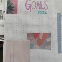 Mi Proyecto del curso: Introducción al bullet journal ilustrado. Collage, and Lettering project by Karla Aguerrebere - 01.18.2021
