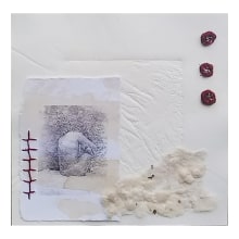 Mi Proyecto del curso: Técnicas de bordado experimental sobre papel. Bordado projeto de Alejandra Pedernera - 18.01.2021
