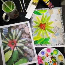 Mi Proyecto del curso: Creación de paletas de color con acuarela. Un projet de Illustration traditionnelle de Yenny Quintero Arango - 22.03.2020