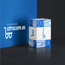 Atracom. Graphic Design, Packaging, and Logo Design project by Marta León Martínez - 04.12.2020