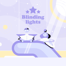 Blinding Lights. Un proyecto de Diseño, Animación, Diseño de personajes, Animación de personajes y Animación 2D de David Pou Fernández - 28.03.2020