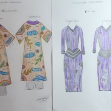 Mi Proyecto del curso: Introducción al diseño de moda COLECCIÓN CAPSULA EMOCIONES.. Design project by Nadia Mah - 01.21.2021