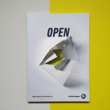Origami Cover- BMP. Un proyecto de Diseño, Ilustración, Diseño editorial, Diseño gráfico, Escultura, Papercraft, Creatividad, Diseño de carteles, Comunicación e Ilustración editorial de Kristina Wißling - 26.01.2021