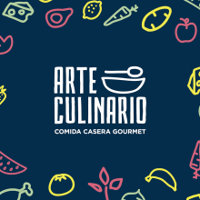  Arte Culinario. Design, Graphic Design, Logo Design, Retail Design, and Social Media Design project by Oscar Mata - 12.15.2018
