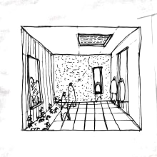 Mi Proyecto del curso: Introducción al dibujo arquitectónico a mano alzada. Arquitetura, Esboçado, e Desenho projeto de Anabella Ruiz Alba - 30.01.2021