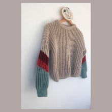 Mi Proyecto del curso: Crochet: crea prendas con una sola aguja. Un proyecto de Costura de Lluïsa Silla Martínez - 31.01.2021