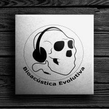 Logotipo Bioacústica evolutiva.. Un proyecto de Diseño gráfico, Diseño de iconos y Diseño de logotipos de Jorge Martínez Bastante - 01.02.2021