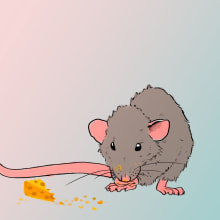 Rat Rotoscopy. Un proyecto de Animación, Animación 2D y Dibujo digital de Karina Raugalaite - 15.12.2020