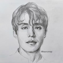 My project in Realistic Portrait with Graphite Pencil course. Pencil Drawing, Portrait Drawing, and YouTube Marketing project by Nguyen Nguyen - 02.02.2021
