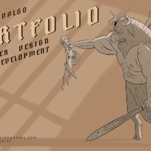 Portfolio. Un proyecto de Diseño de personajes de Pablo Hidalgo Fernandez - 02.02.2021