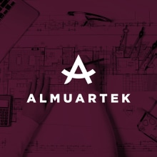 Rediseño de logotipo para Almuartek. Un proyecto de Br, ing e Identidad y Diseño gráfico de Jose Martínez Calderón - 03.02.2021