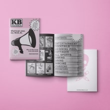 KnockBack Magazine (KB). Editorial Design, and Graphic Design project by Sarah Lewis - 02.05.2021