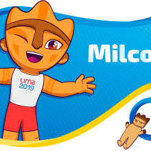 Milco - Animado la Mascota de los Juegos Panamericanos Lima 2019. 2D Animation project by Andre Ramirez - 03.20.2019