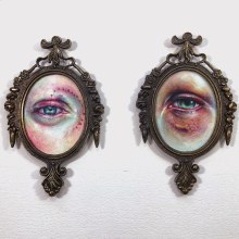 Framed Vintage Watercolor Eyes. Un progetto di Pittura ad acquerello di Arthur Braud - 07.02.2021