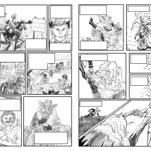Mi Proyecto del curso: Técnicas de entintado para cómic e ilustración. Un proyecto de Ilustración editorial de Aless J. M. - 07.02.2021