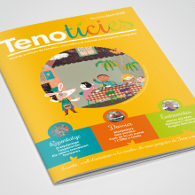 Revista Tenotícies. Un proyecto de Diseño editorial y Diseño gráfico de Magimo Studio - 23.07.2018