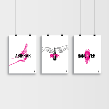 Posters for me. Un proyecto de Diseño gráfico y Diseño de carteles de Mireia Llamas Guerrero - 20.10.2020
