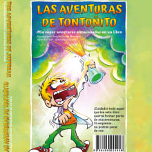 Libro juvenil: "Las aventuras de Tontoñito". Ilustração digital e Ilustração editorial projeto de Ricardo de Pablos Gutiérrez - 10.02.2021