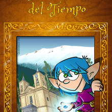 Libro infantil/juvenil: "Los Cristales del Tiempo". Ilustração digital e Ilustração editorial projeto de Ricardo de Pablos Gutiérrez - 10.02.2021