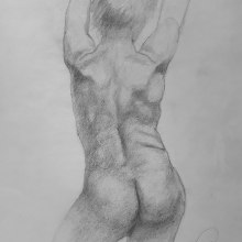 Mi Proyecto del curso: Dibujo de la figura humana en movimiento. Un proyecto de Bellas Artes, Bocetado, Creatividad, Dibujo a lápiz y Dibujo anatómico de Pascual Horacio Palestini - 11.02.2021