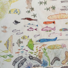 Lots of fish for Nicholas 1993. Un proyecto de Ilustración tradicional de Hanna Kist Stevenson - 14.02.2021