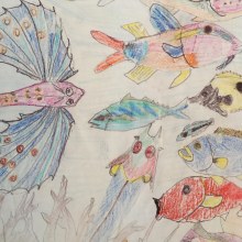 More fish for Nick and with Nick 1993. Un proyecto de Ilustración tradicional de Hanna Kist Stevenson - 14.02.2021