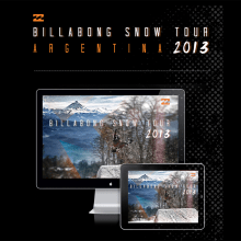 Billabong ARG Snow Tour 2013. Un proyecto de Diseño, Diseño gráfico, Diseño interactivo, Creatividad y Diseño digital de Martín Korinfeld Ruiz - 20.06.2013