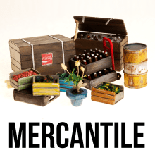 Mercantile Scale Model. 1970s Rural West.. Set Design project by German Murillo - 02.16.2021