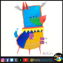 Mi Proyecto del curso: Técnicas de ilustración para desbloquear tu creatividad. Ilustração tradicional, e Desenho artístico projeto de Boris Zarate - 17.02.2021