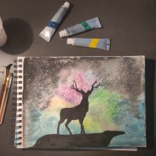My project in Modern Watercolor Techniques course. Un proyecto de Pintura a la acuarela de Laura Pronestì - 17.02.2021