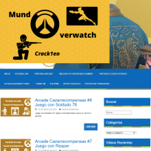 Creación de una web profesional con WordPress: Mundo Overwatch. Video Games project by Pablo Oscco Huamaní - 02.18.2021