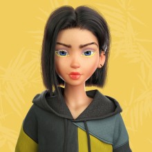 New Urban Girl . 3D project by Javier Benver - 02.18.2021